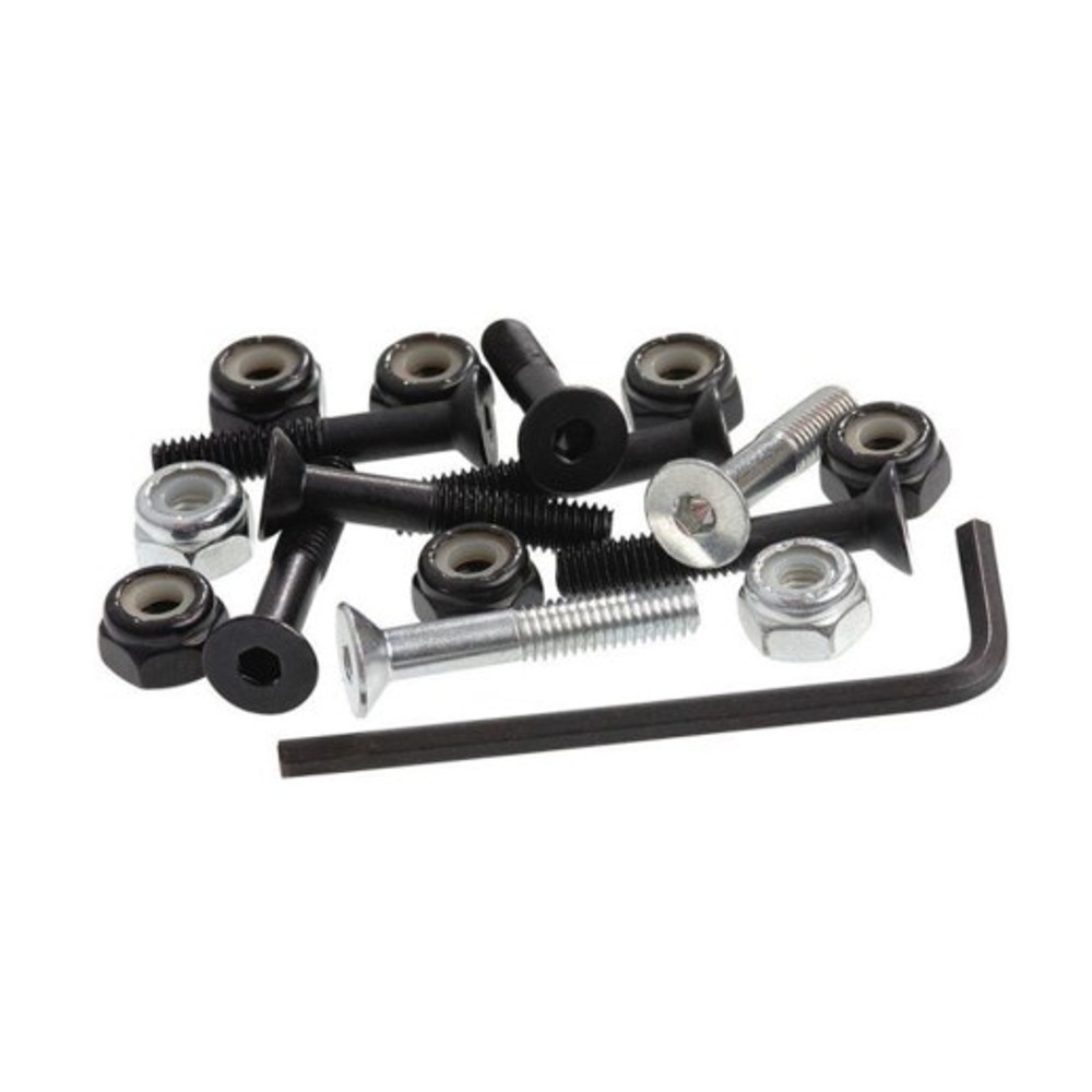 Tornillos Skate BDskateCo Black Silver 1