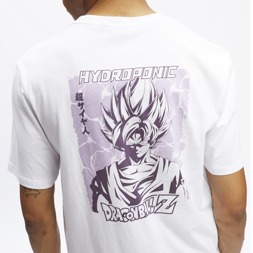 Camiseta Hydroponic x Dragon Ball Z shadow blanca ~ STREET WARS