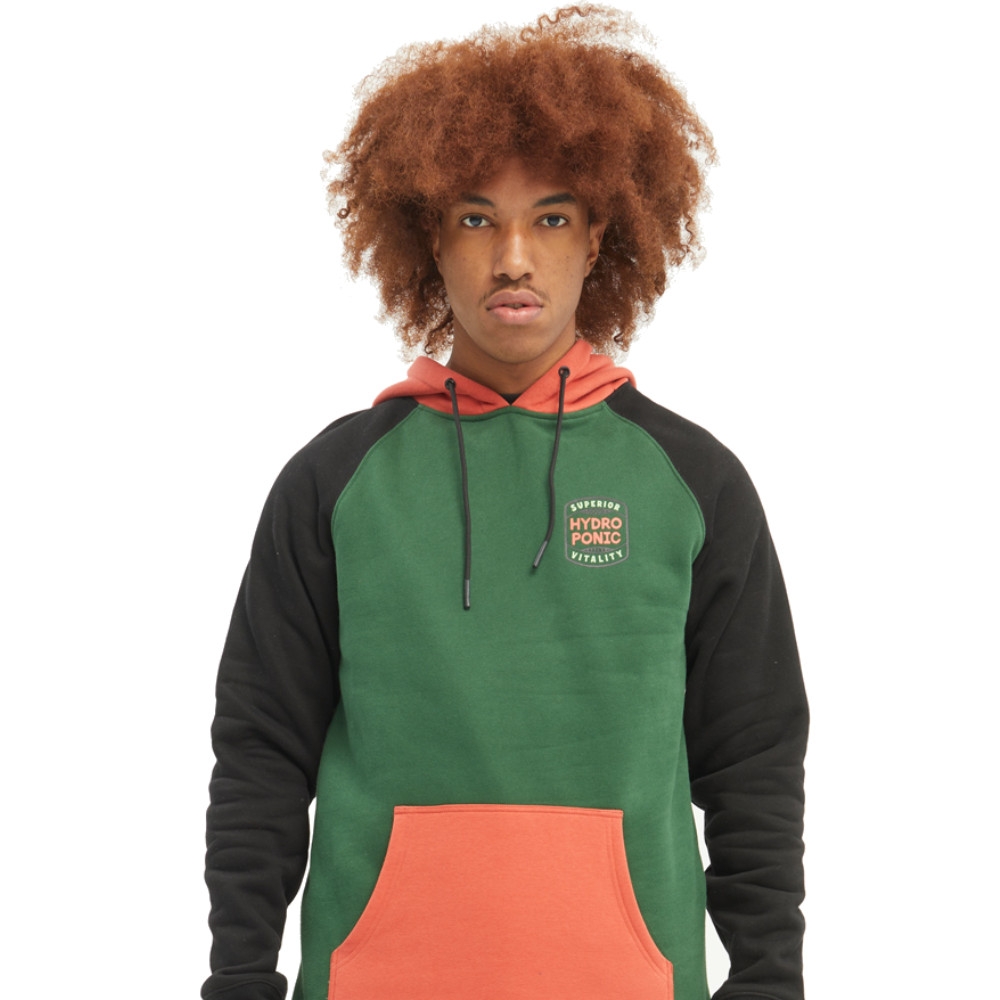 sudadera Hydroponic Karma black green Terracota ~ STREET WARS