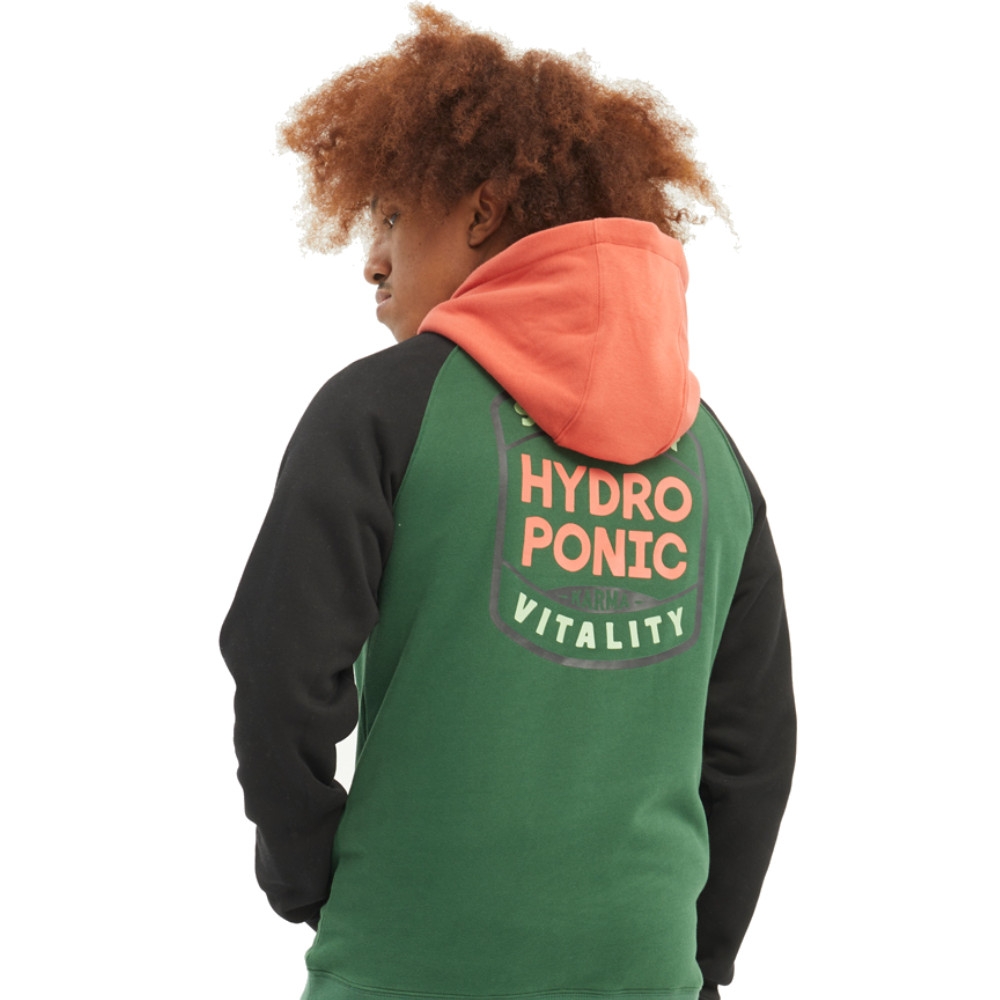 sudadera Hydroponic Karma black green Terracota ~ STREET WARS